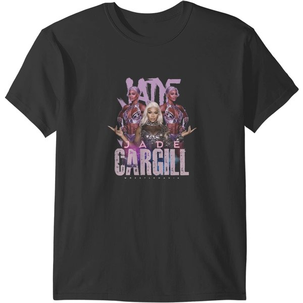 Jade Cargill Wrestlemania Fans Art T-Shirts-image
