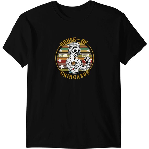 Vintage House Of Desde Chingasos 2020 Funny Boxing Tattoo T Shirt Gift For Fans For Men And Women Gift Halloween Thanksgiving Christmas Day T-Shirts-image