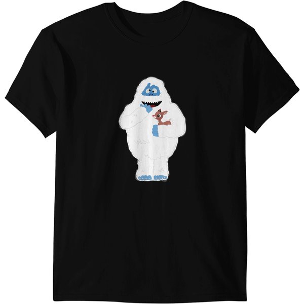 Classic Christmas Abominable Snowman With Rudolph Graphicloveshop T-Shirts-image