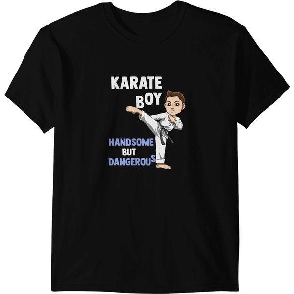 Cute Karate Boy Martial Arts Kid Essential T-Shirts-image