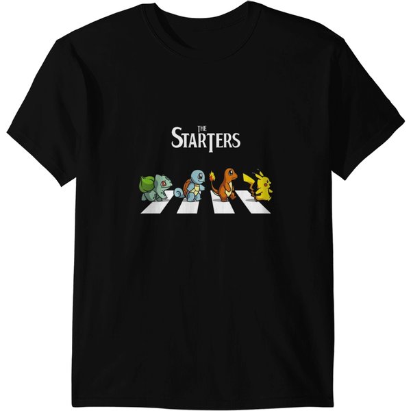 Starters PokéMon Merchandise T-Shirt-image