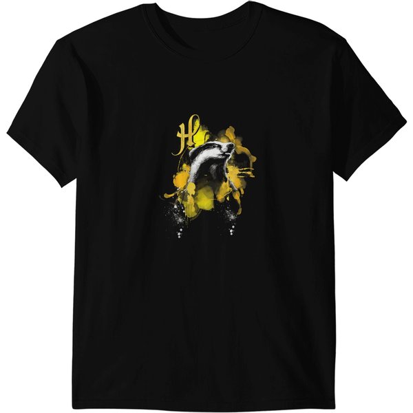 Harry Potter Urban Elegance Hufflepuff Badge T-Shirts-image
