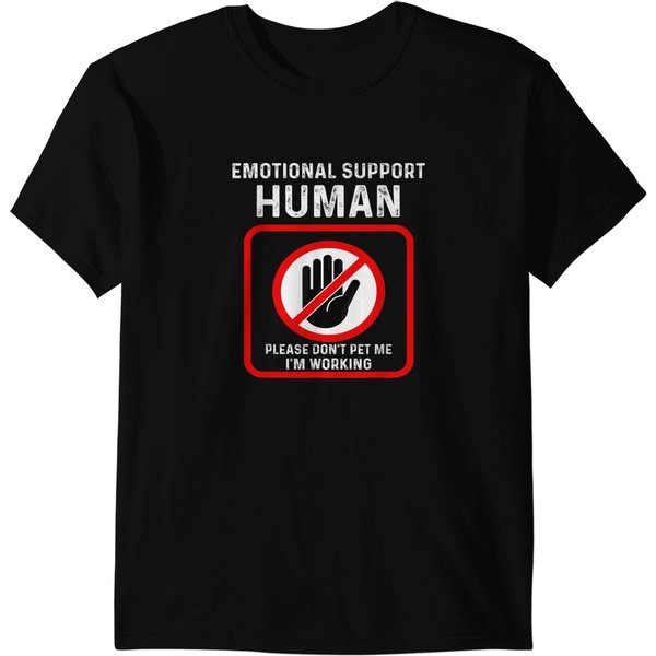 Emotional Support-Human Halloween Costume Do Not T-Shirts-image