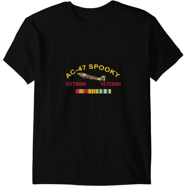 Ac 47 Spooky Gunship Vietnam Veteran Ac 47 Vietnam Veteran T-Shirts-image