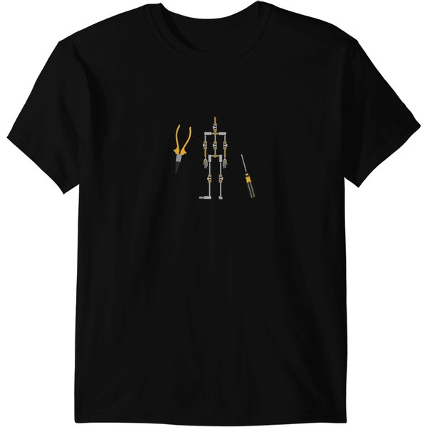 Stopmotion Puppet Armature T-Shirts-image