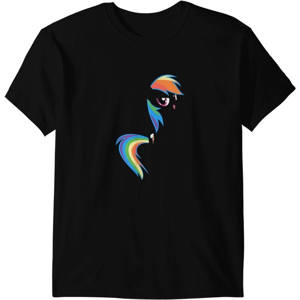 Rainbow Dash Invisible T-Shirts-image