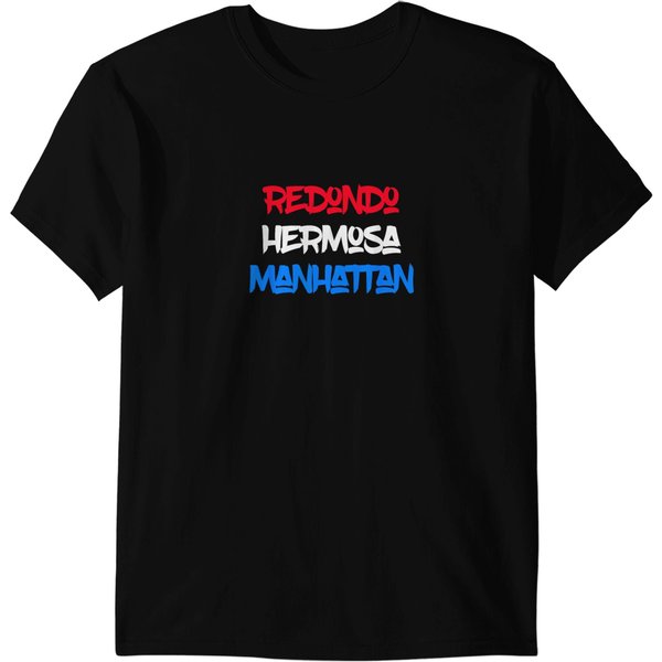 Redondo Beach Manhattan Beach Grap T-shirt