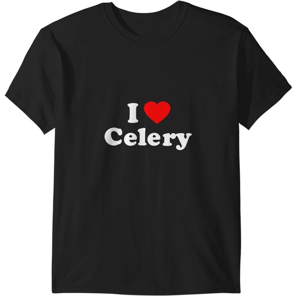 I Love Celery Heart T-Shirts-image