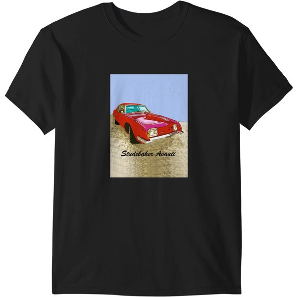 Studebaker Avanti Vintage Classic Car 1059 T-Shirts-image