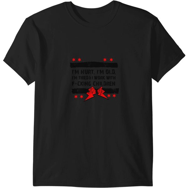 Old Man Punk T-Shirt - I'm Hurt, I'm Old, I'm Tired-image