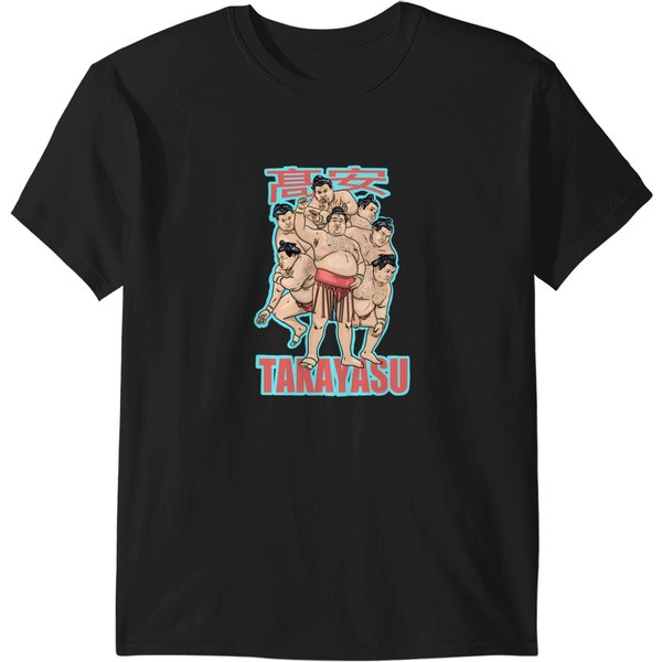 Takayasu Japanese Sumo Wrestler T-Shirts-image