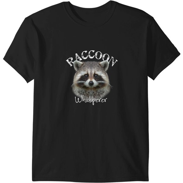 Raccoon Whisperer Shirt Cute Raccoon T-Shirts-image