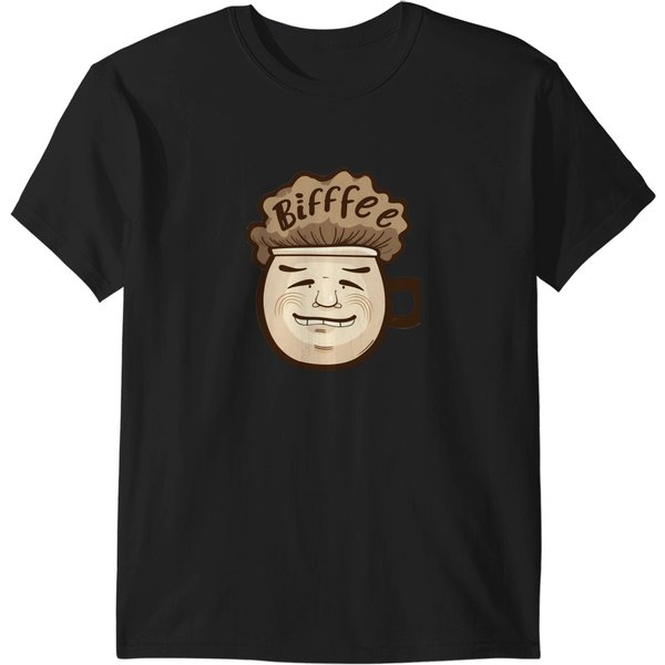 Big Face Coffee - Jimmy Butlers Coffee Shop 2085 T-Shirts-image