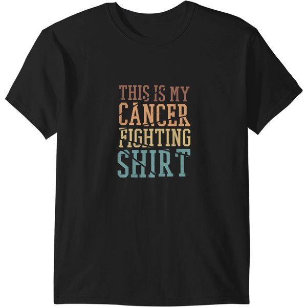 This Is My Cancer Fighting Shirt Cancer Chemo Aw T-Shirts-image