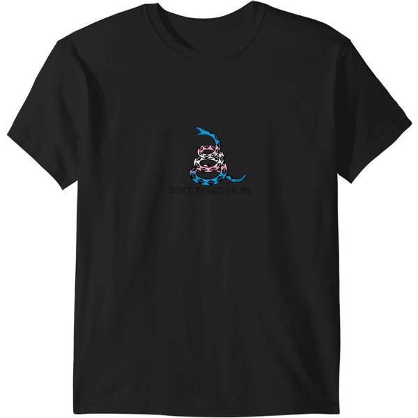 Don't Tread On Me Transgender Pride T-Shirts-image