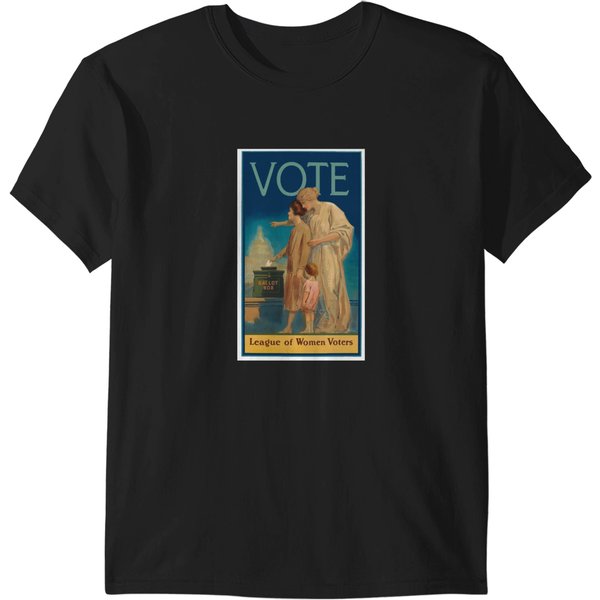 Vintage (Circa 1920) League Of Women Voters Poster - Vote Classic T-Shirts-image
