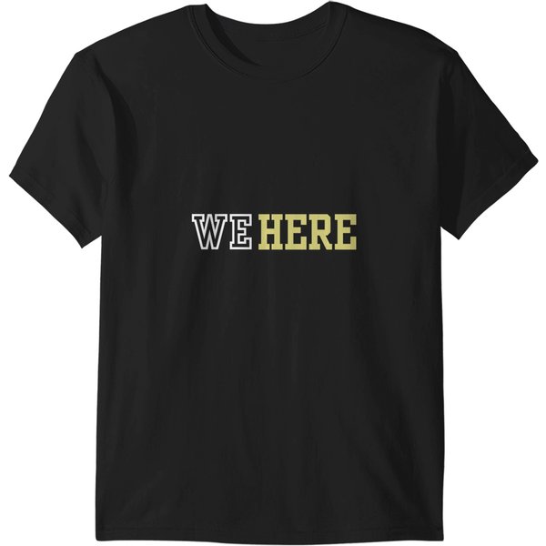 We Here T-Shirts-image