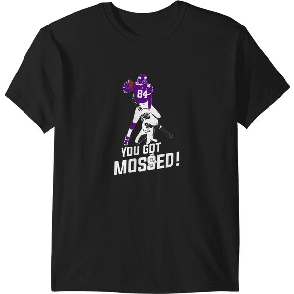 Randy Moss Over Charles Woodson You Got Mossed T-Shirts-image