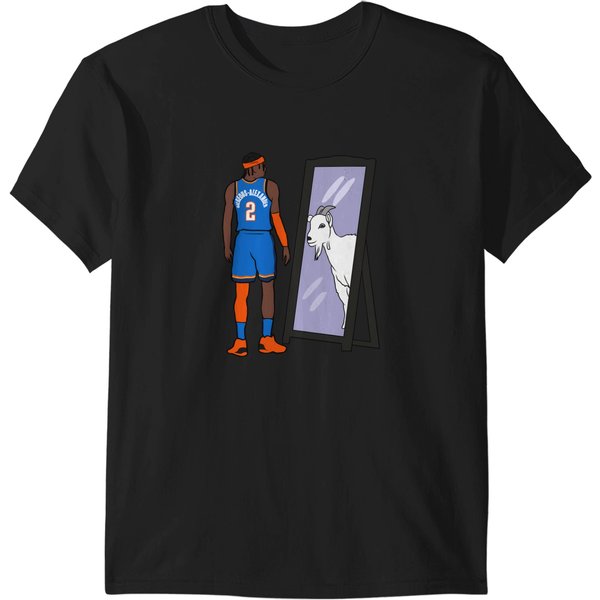 Shai Gilgeous-Alexander Mirror Goat T-Shirts-image