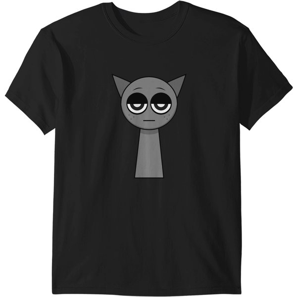 Sprunki Gray T-Shirts-image