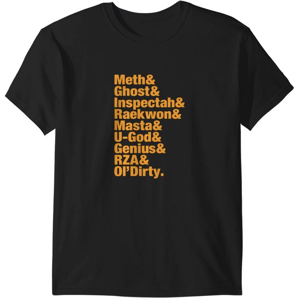 Wu Lineup 90S Hip Hop 4807 T-Shirts-image
