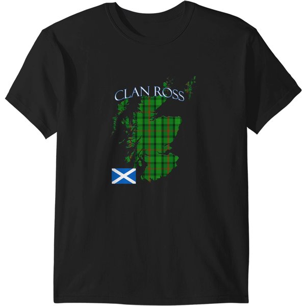 Ross Scottish Clan Tartan Scotland T-Shirts-image