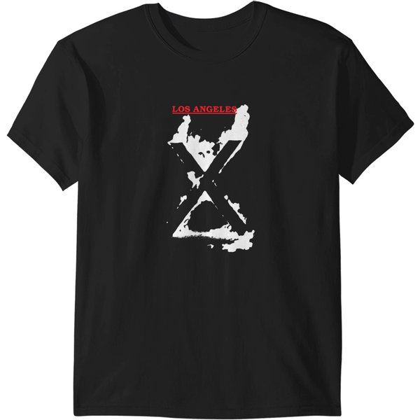 X Los Angeles Punk Hardcore T-Shirts-image