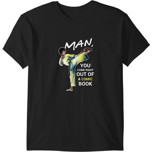 Jim Kelly Kick T-Shirts-image