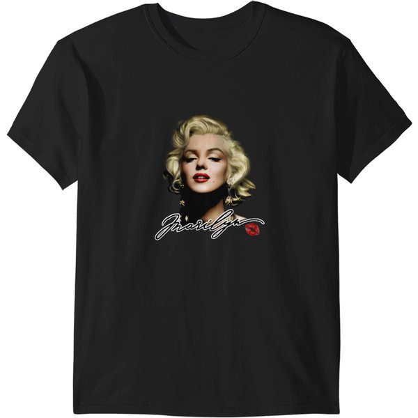Marilyn Monroe Face T-Shirts-image