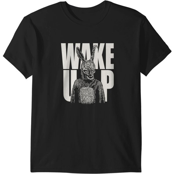 Donnie Darko Wake Up White T-Shirts-image
