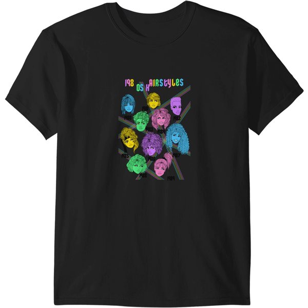 1980S Hairstyles T-Shirts-image