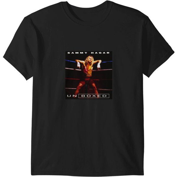 Maspril Unboxed- Sammy Hagar Maspril Unboxed- Sammy Hagar T-Shirts-image