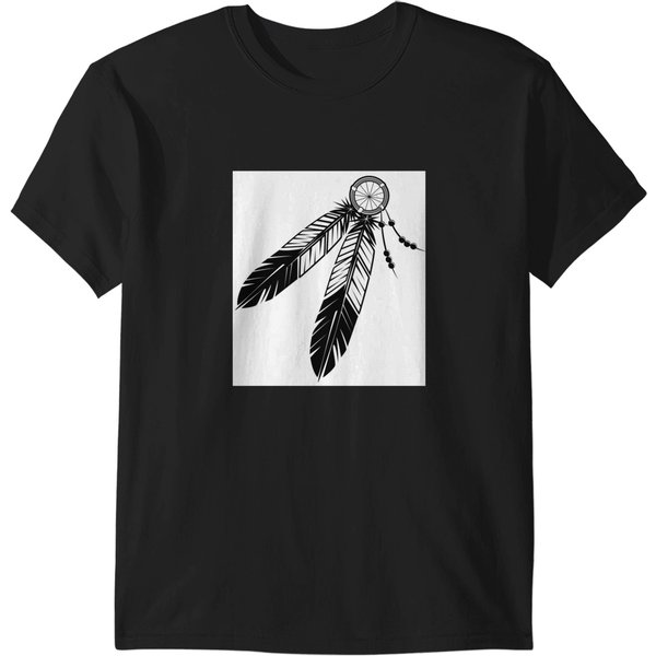 Indian Feather T-Shirts-image