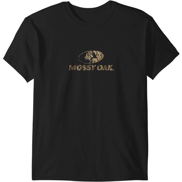 Mossy Oak Nature Camouflage Classic Outdoors Log T-Shirts-image