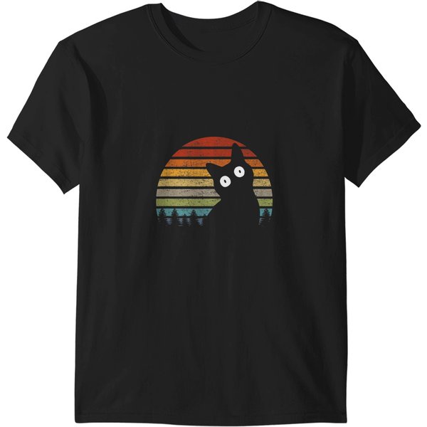 Black Cat Lovers T-Shirt-image