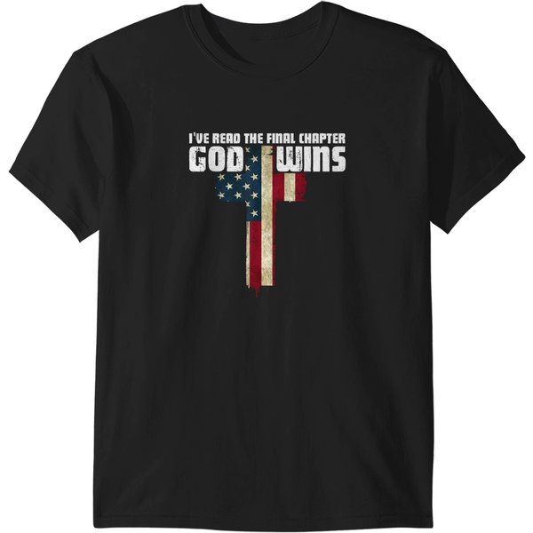 God Wins I Ve Read The Final Chapter Christian Faith Lover T-Shirt T-Shirts-image