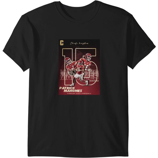 Mahomes Goat 15 T-Shirts-image