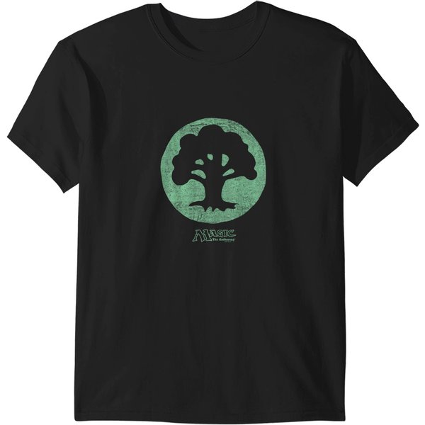 Magic The Gathering Green Mana T-Shirts-image