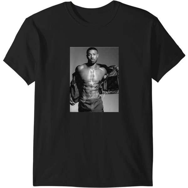 Michael B Jordan Graphic T-Shirts-image