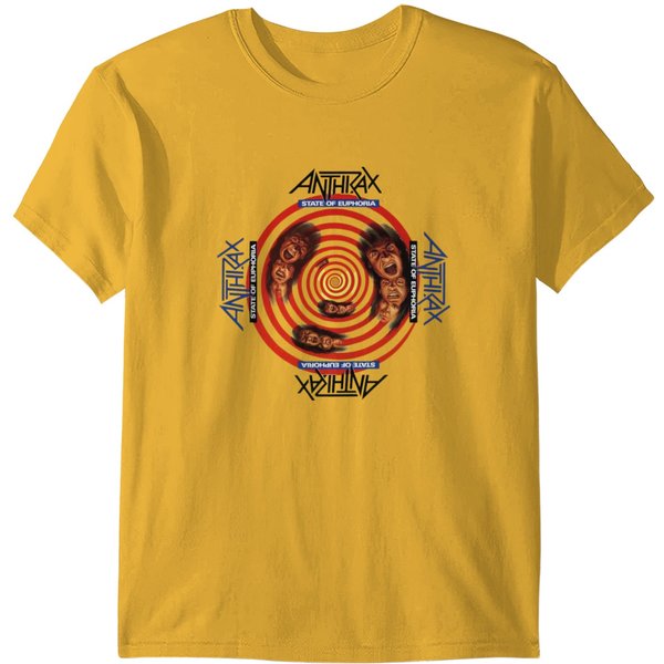 Anthrax State Of Euphoria Tour T-Shirt-image