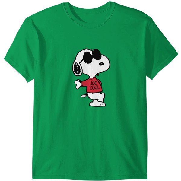 Snoopy Joe Cool Distressed T Shirts-image