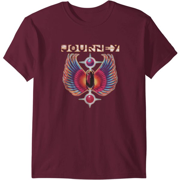 Journey Rock Band Music Group Colored Wings Logo Vintage Toddler T Shirts T Shirts-image