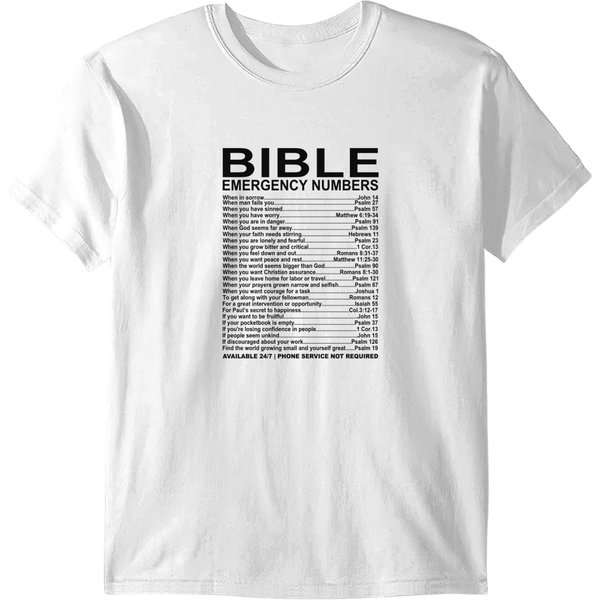 Emergency Bible Numbers Coffee Mug T Shirts-image