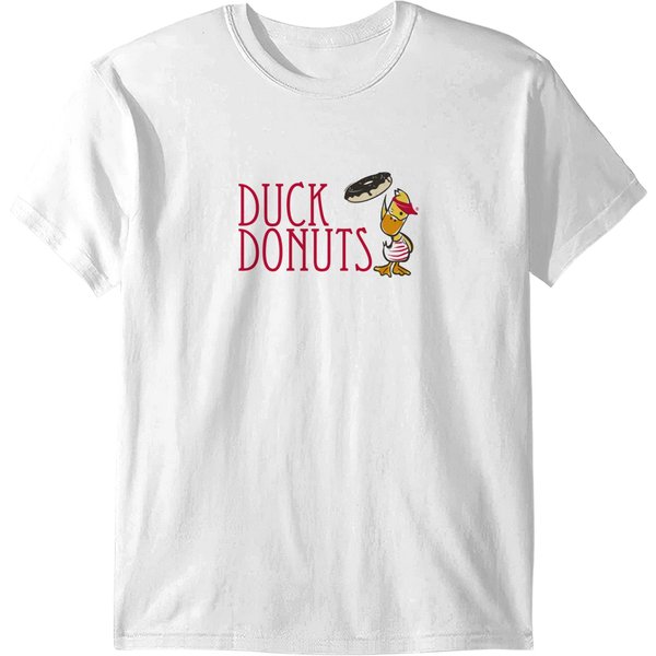 Duck Donuts T Shirts Logo Restaurant T Shirts-image