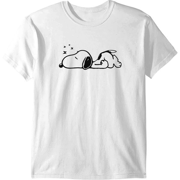 Sleepy Snoopy T-Shirts-image