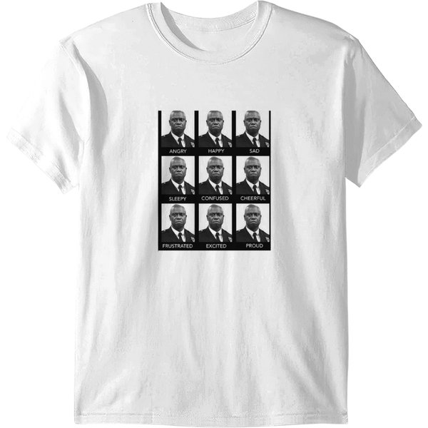 Captain Holt Faces T-Shirts-image