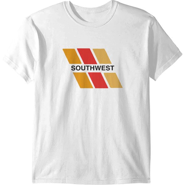 Southwest Airlines Merchandise T-Shirt - Logo Design-image