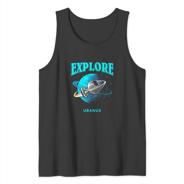 Explore Uranus Allien Tank Tops-image