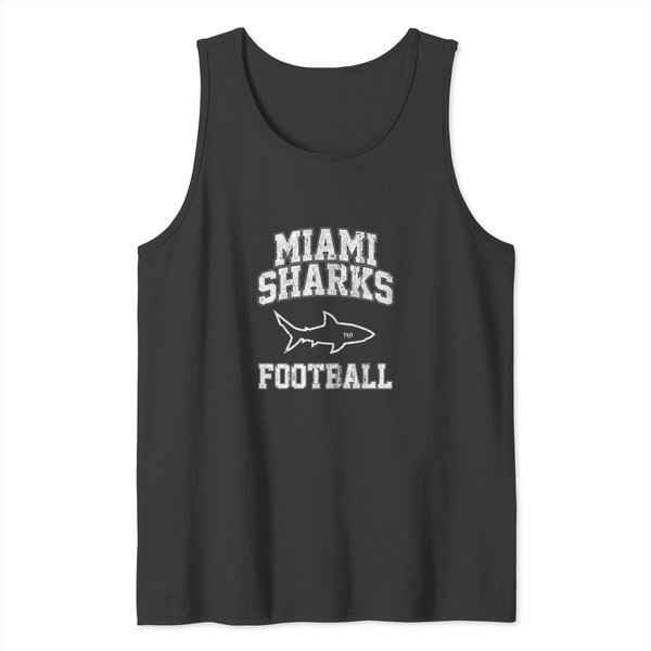 Miami Sharks Football Tank Tops-image