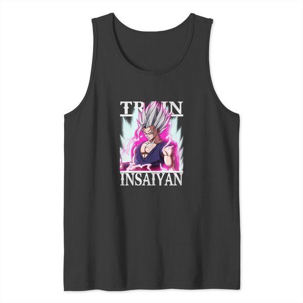Train Insaiyan Gohan Beast Tank Tops-image